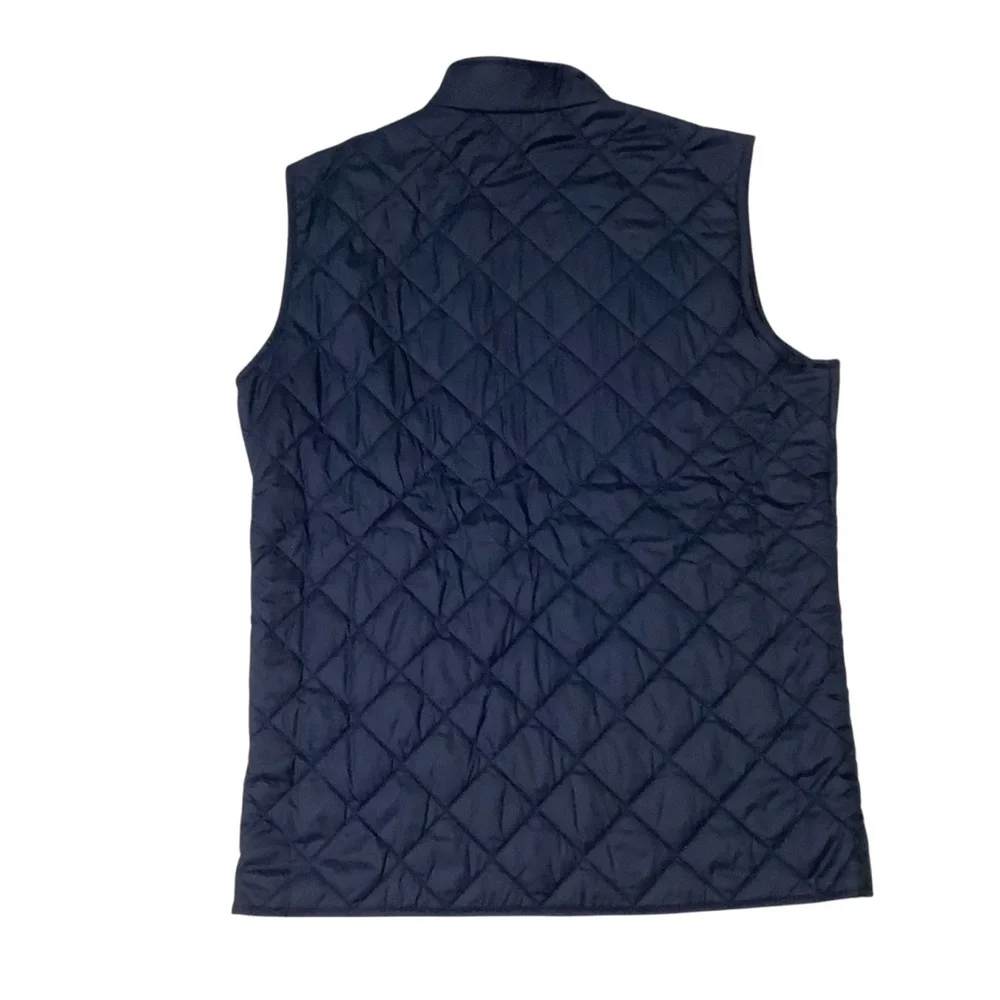 Peter Millar NWT Youth Essex Quilted Vest Sz L Navy